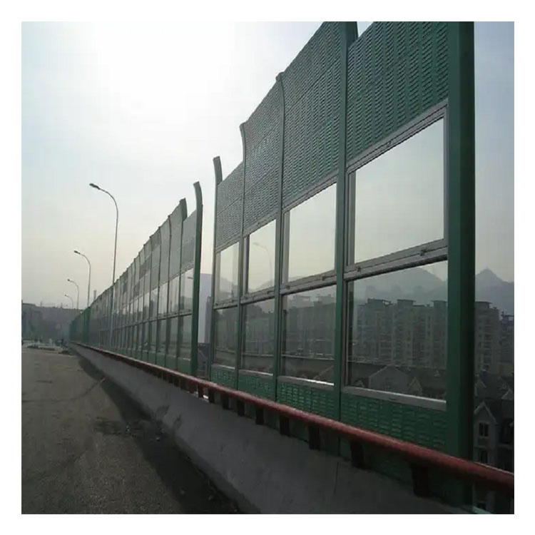 Acoustical Noise Barrier Panels Residential Noise Barrier Fencing Sound Barrier