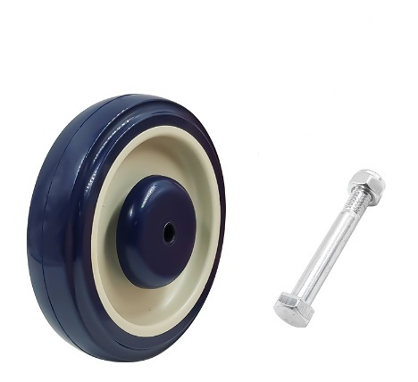 High Quality 5inch Replacment PU Wheel for The Shopping Cart Supermarket Accessory Wheel