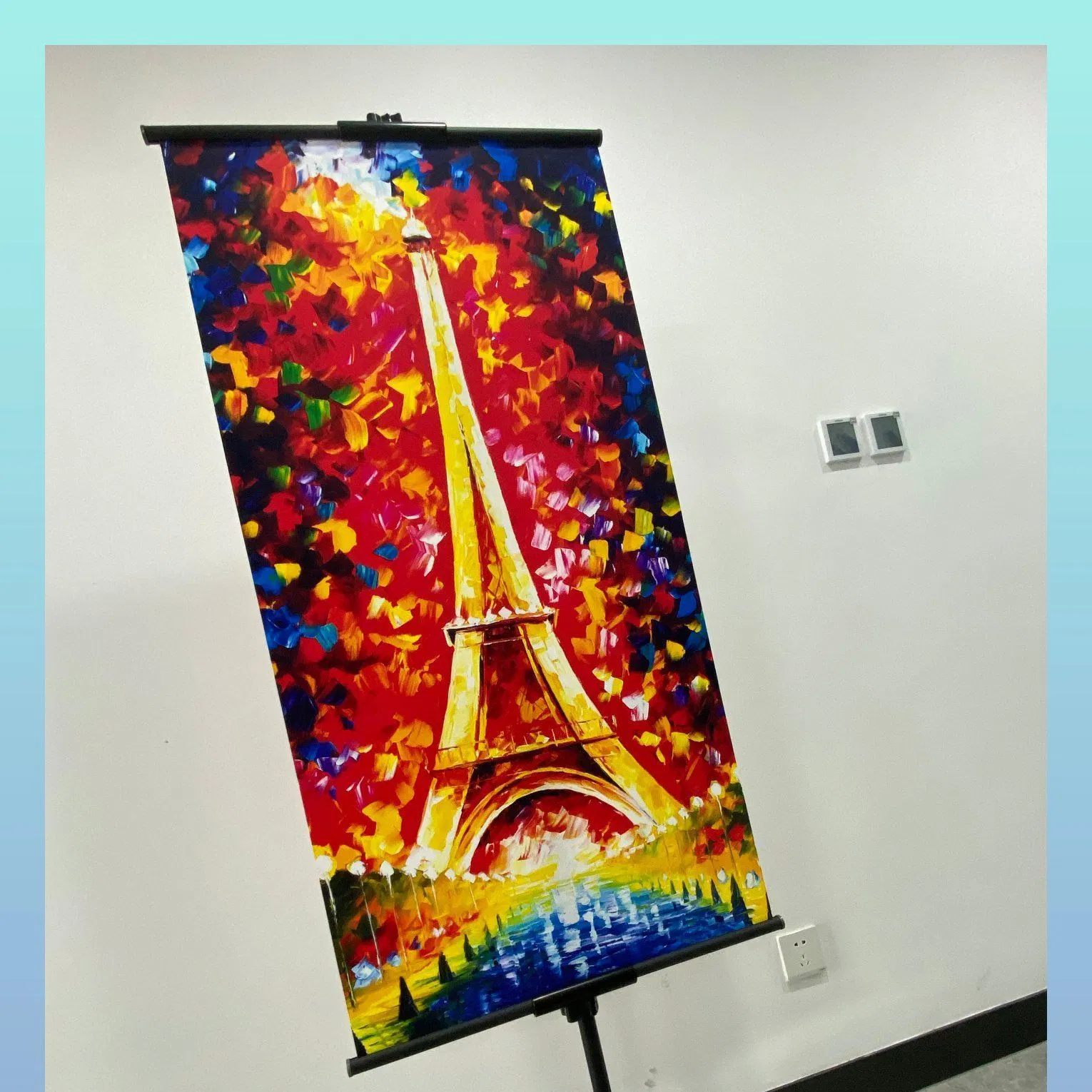 Adjustable Tripod Bunting Banner Stand for Trade Show Displays