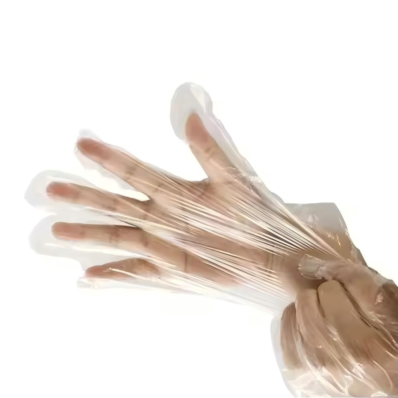 PE Disposable Safety Gloves with Premium Quality and Cheap Price