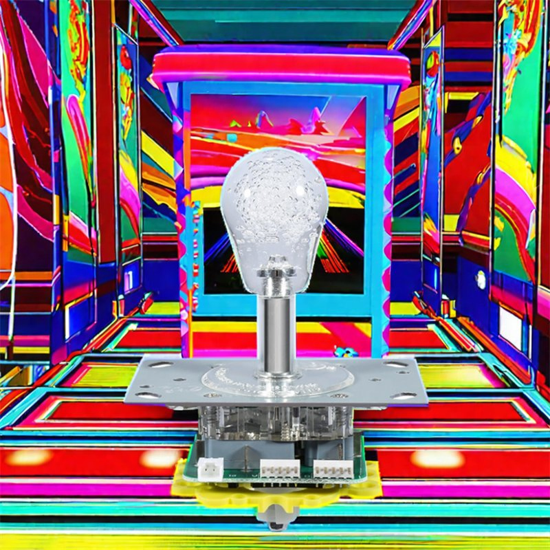 Thunder Phoenix Series Colorful Semi-Elliptical Integrated 5pin Joystick