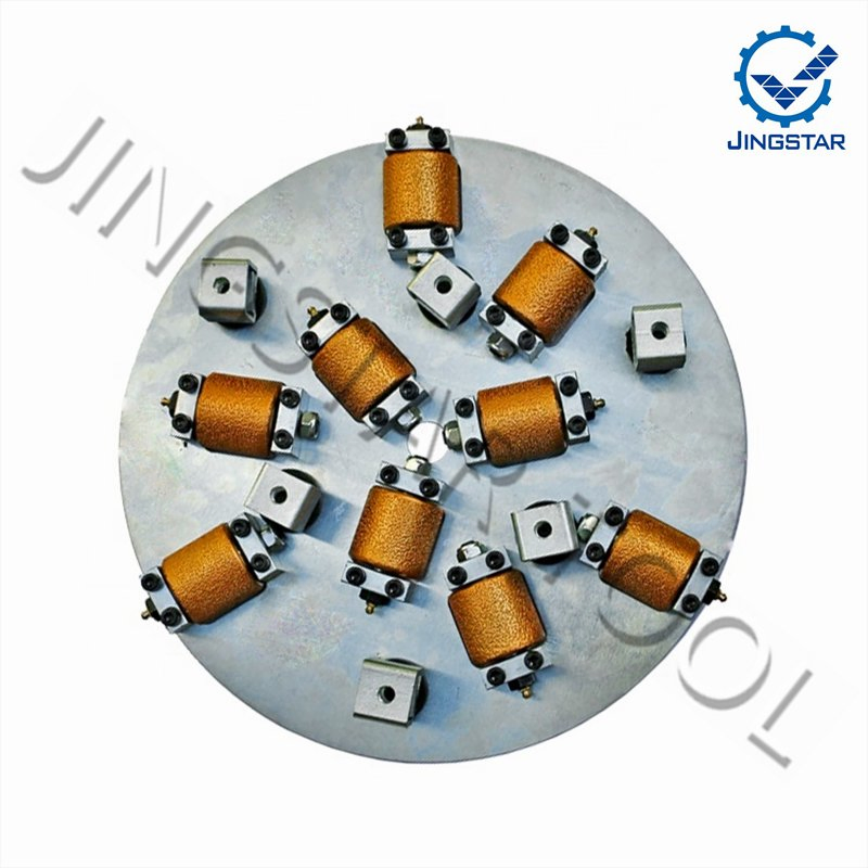 Top Factory High Quality Diamond Alloy Round Bush Hammer Disk for Granite/Marble/Concrete/Quartz