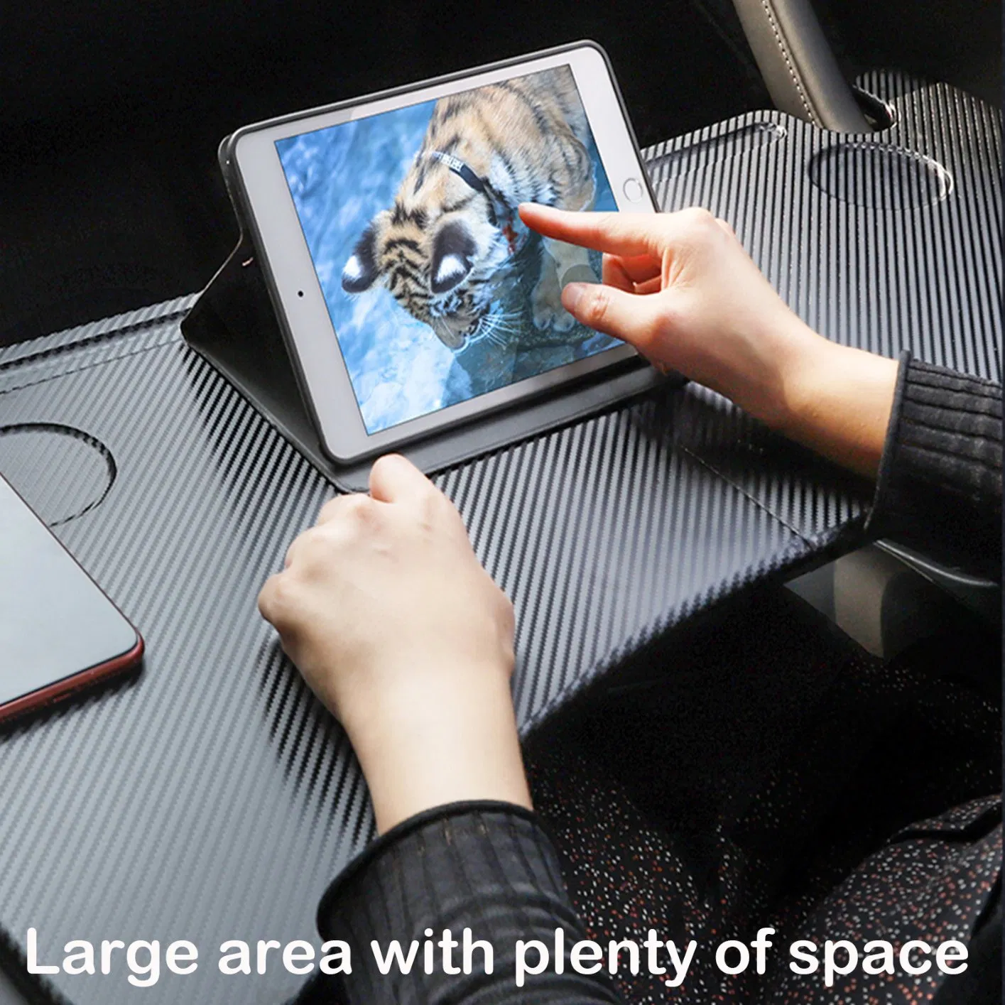 Стол складной для Tesla Model Y/3, карбон