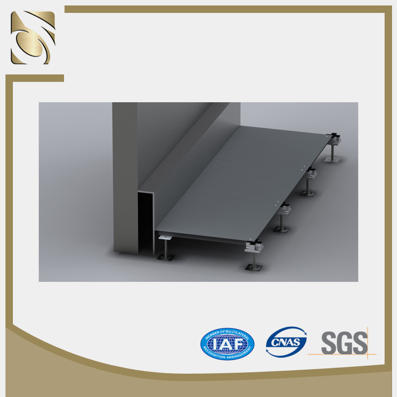 Стальная фальшпол OA500 Bare Finish, 600x600 мм