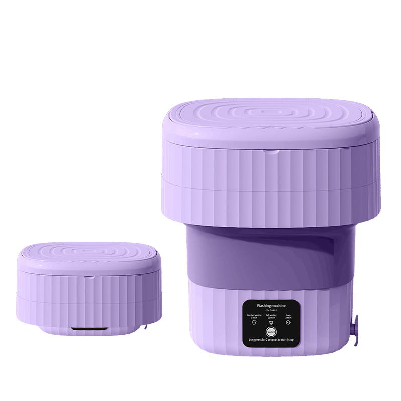 Compact Portable Folding Washer Washing Machine for Travel and Home Use