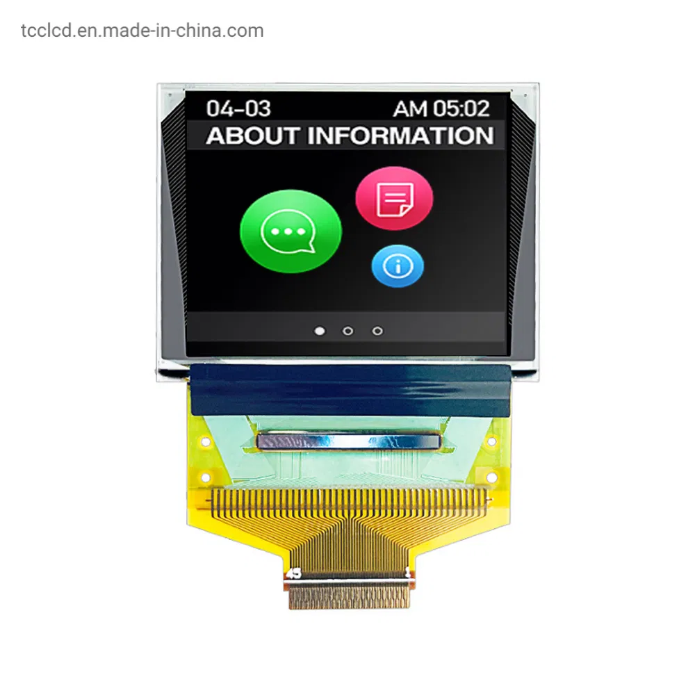 OLED-дисплей 1.77 дюйма, цветной, 160x128, SPI, 45 пинов