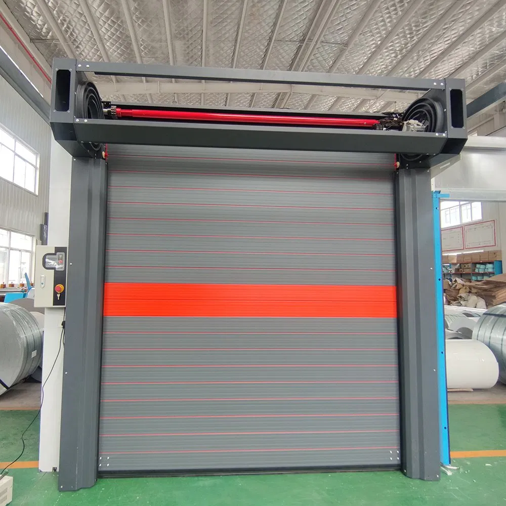Factory Produce Wholesale Electrical Long Lasting Rapid Acting High Speed Rolling Fast Roller Shutter Spiral Dock High Speed Spiral Aluminum Shutter Door