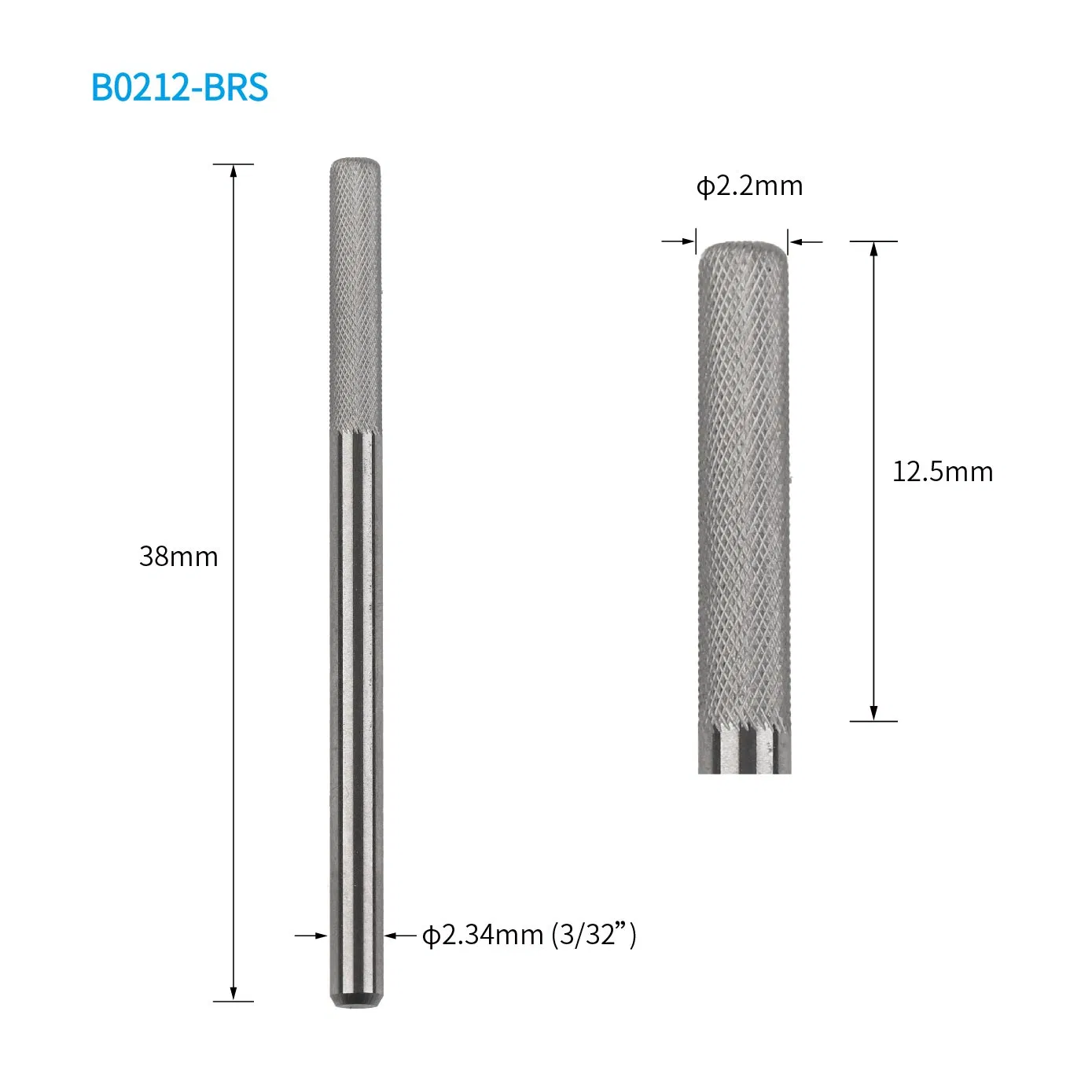 Super Fine Natural Nail Polishing Tungsten Carbide Nail Drill Bit