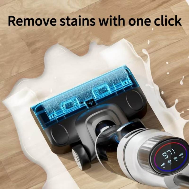 Self-Cleaning Wet & Dry Vacuum Cleaner Hot Drying Function with Brushless Motor