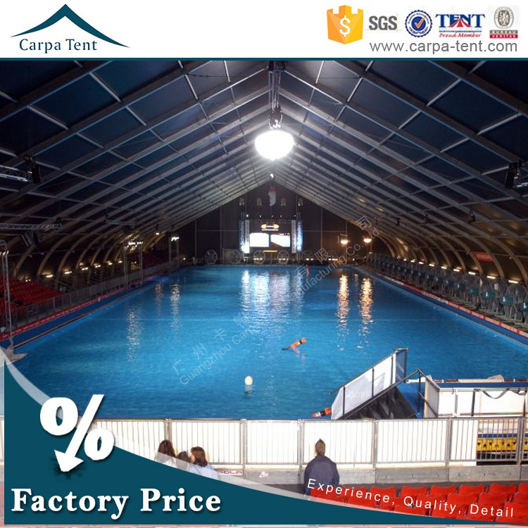 Solid Structure Sport Event Marquee Curved Tent