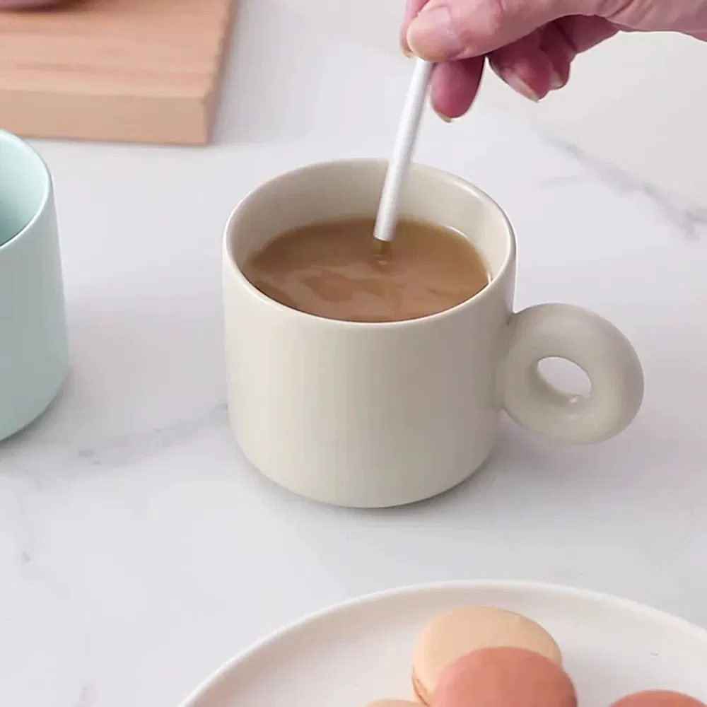 Керамическая кружка для кофе 300 мл, с принтом