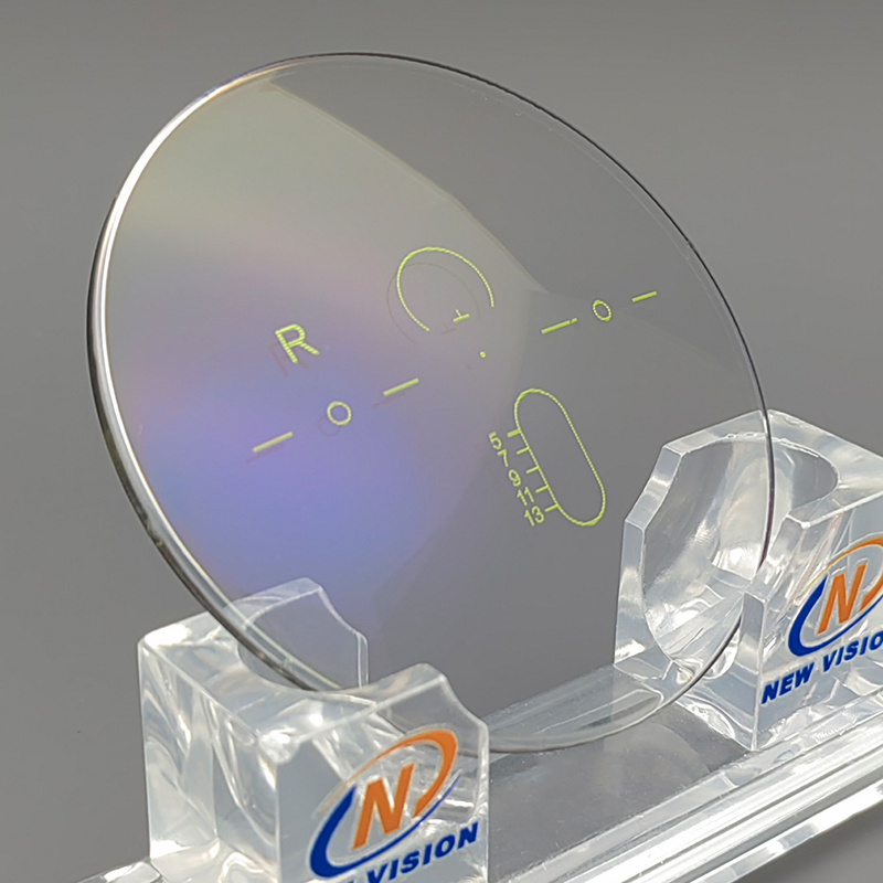 High-Quality 1.56 Professive Blue Cut CSD Super Blue Anti-Glare Customized Eyeglasses Lens