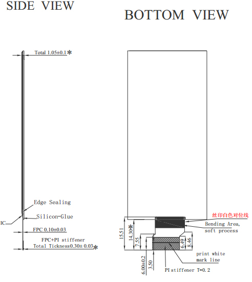 Электронная ценник EPD 2.9 дюйма, 128x296, для полочных дисплеев