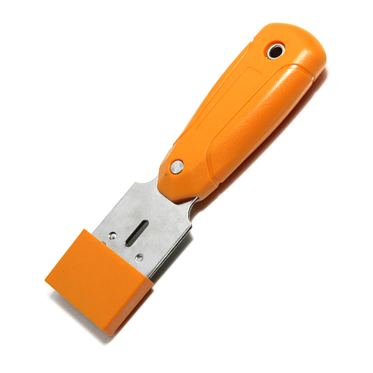 Hautine Plastic Razor Cleaning Scraper with 40X19mm Metal Blades 45X165mm