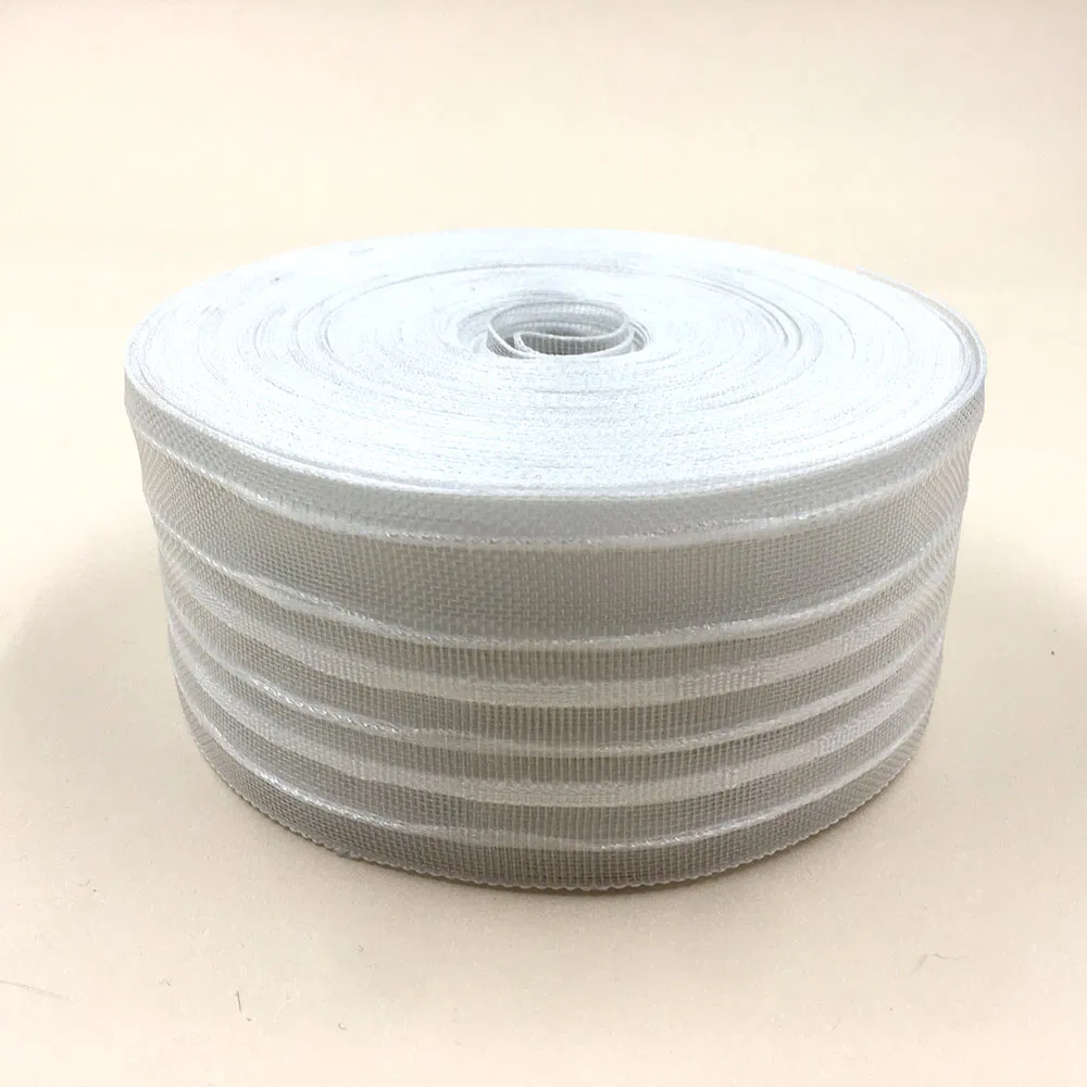Good Quality White Polyester Nylon Curtain Eyelet Tape