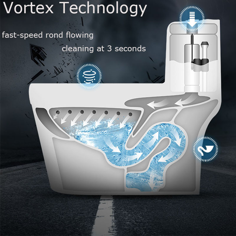 Factory Supply Bathroom Accessories Ceramic Water Closet Toilet (Bc-2020)