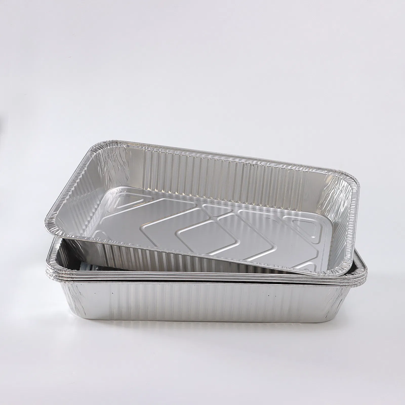 Disposable Rectangular Takeout Aluminum Foil Container Heavy Duty Aluminum Foil Baking Sheet