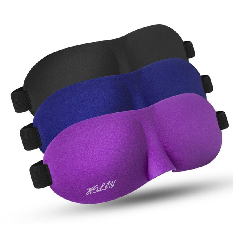 Wholesale Colorful Comfortable Custom Plush Travel 3D Sleep Eye Mask Manufacture