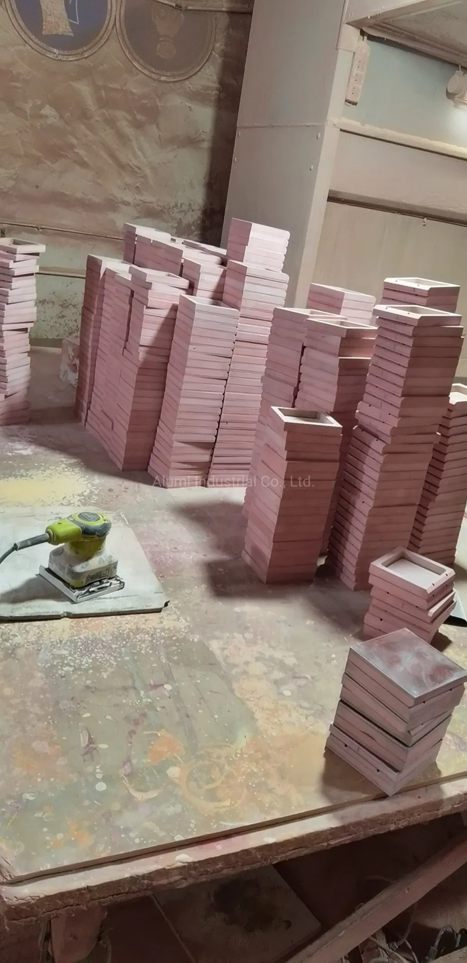 Wooden Coffee Box Multi-Function Many Holes