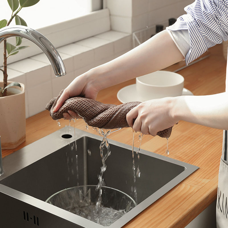 Cleaning Cloths Wholesale Honeycomb Waffle Cotton Kitchen Cleaning Cloths Dishcloth Towel