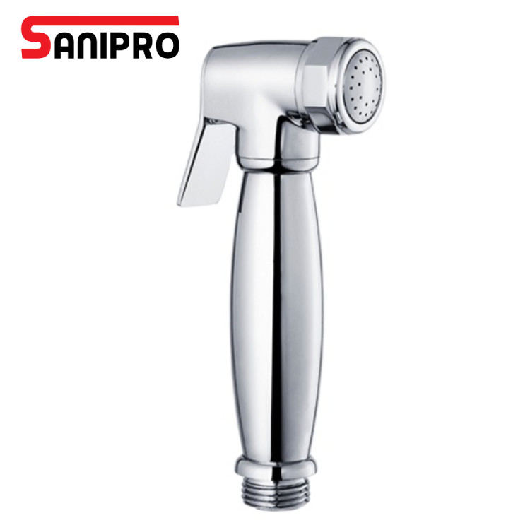 Sanipro ABS Chrome Bathroom Toilet Shattaf Bidet