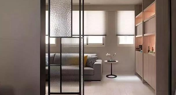 European Grey Water Ripple Patterned Glass for Commercial Facades