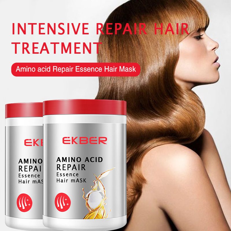 Manufacturer Wholesale Ekber Amino Acid Hair Treatment Mask Collagen Smooth Repair Hair Shine Mask