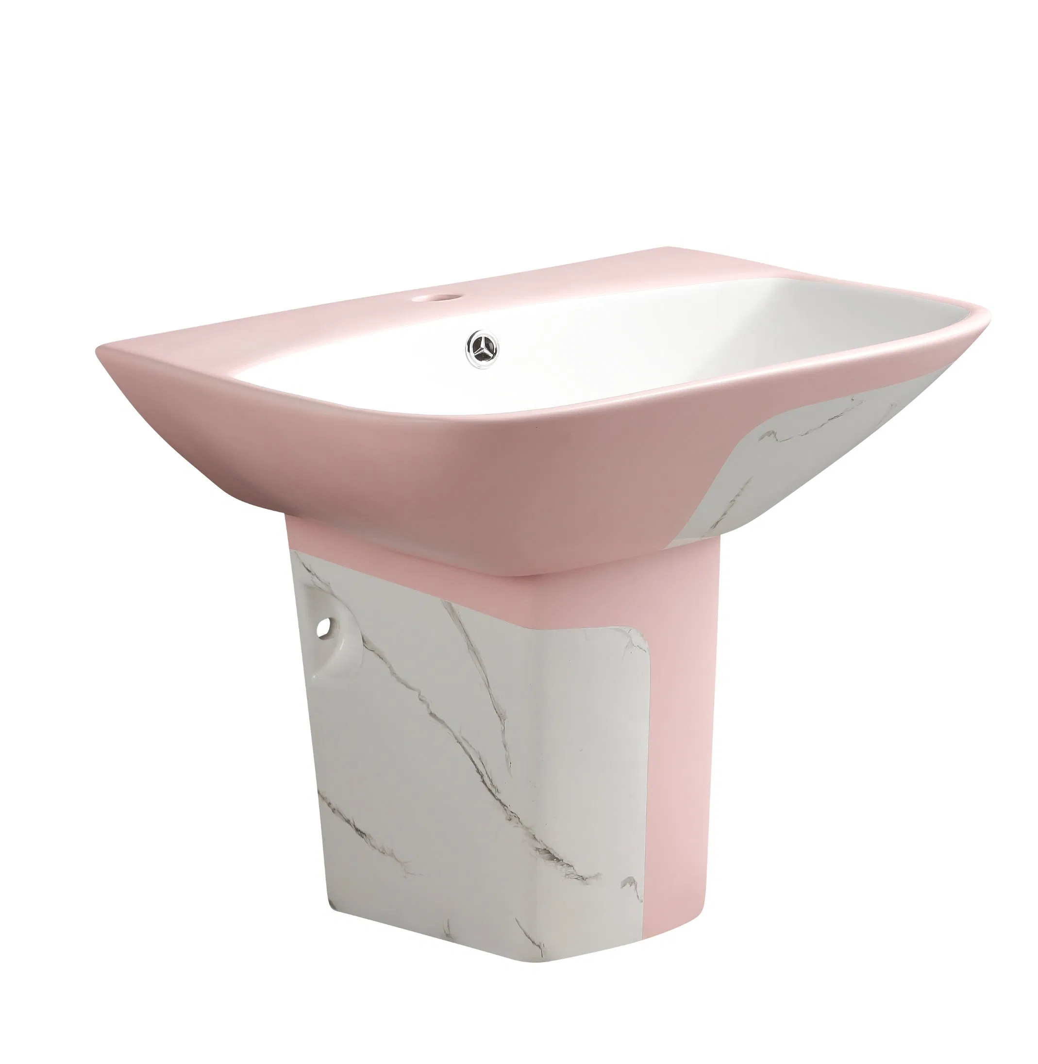 Раковина Leen полувстраиваемая прямоугольная разноцветная