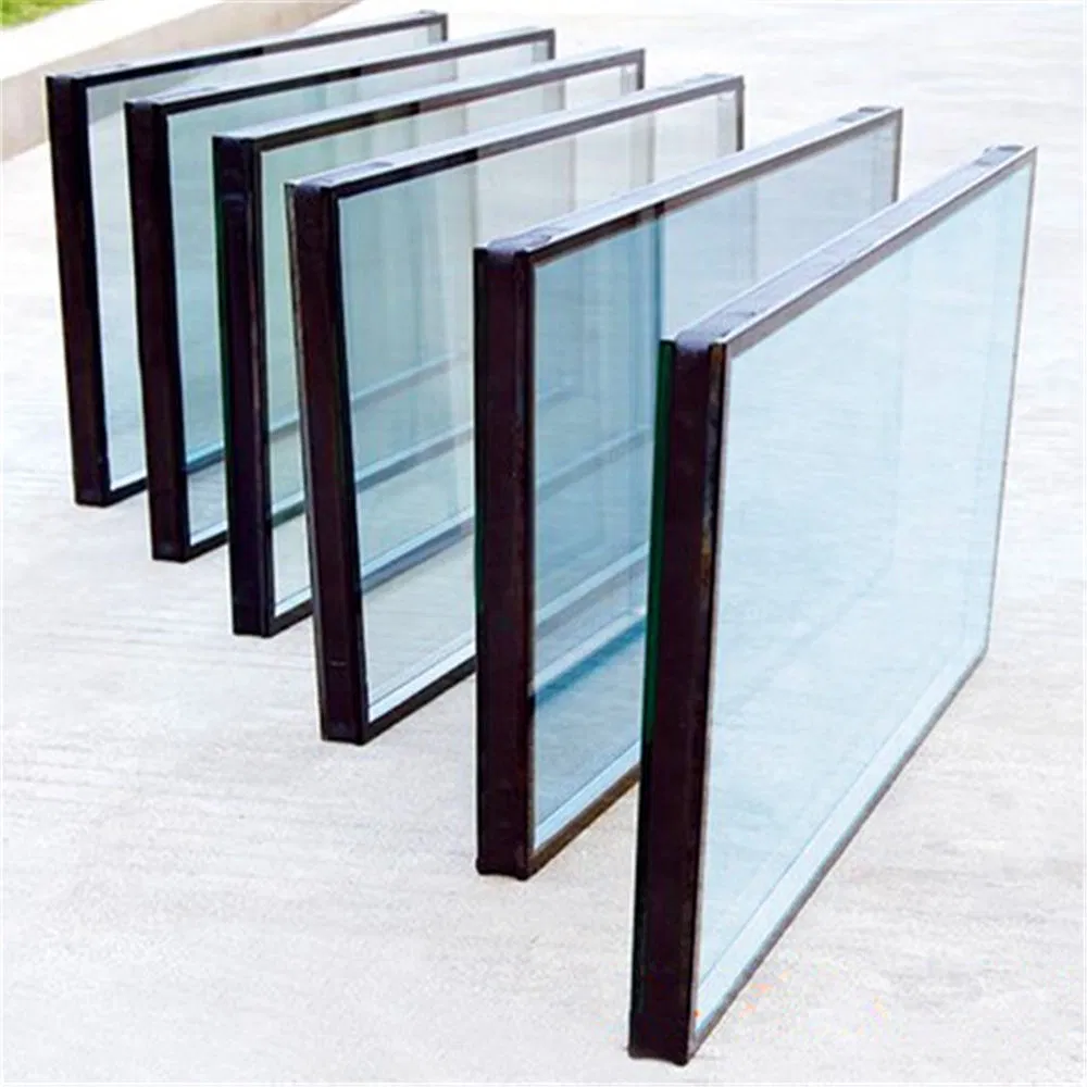 Black Aluminum Insulated Glass for Window/Custom Double-Layer Tempered Glass