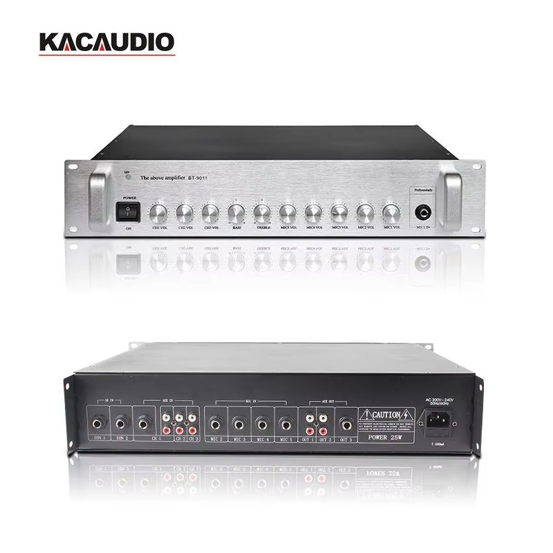 Предусилитель Kacaudio CNC 5 микрофонов для систем оповещения
