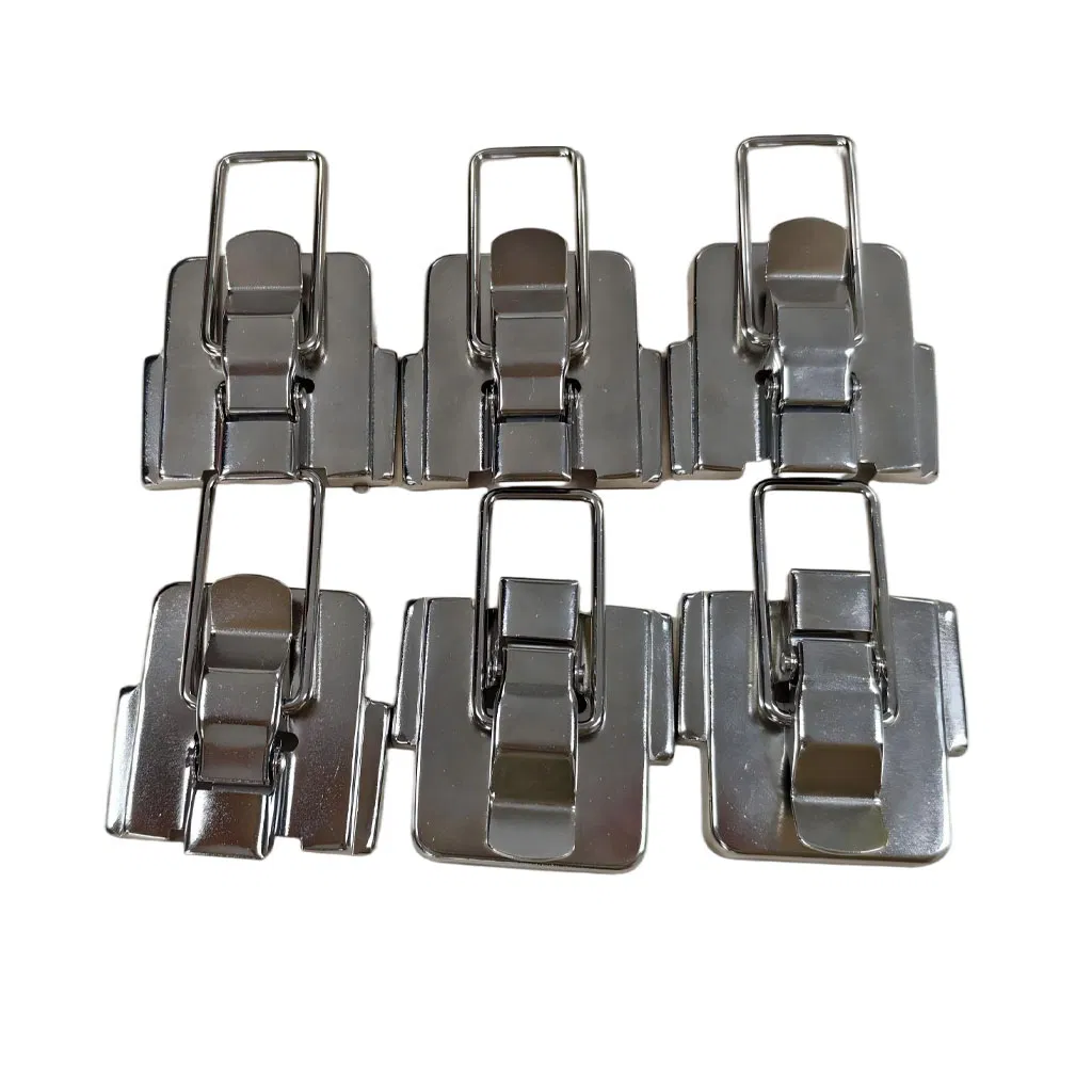 OEM/ODM Nickel Plated Metal Latch Strike Bottoms Parts for Custom Furniture Parts