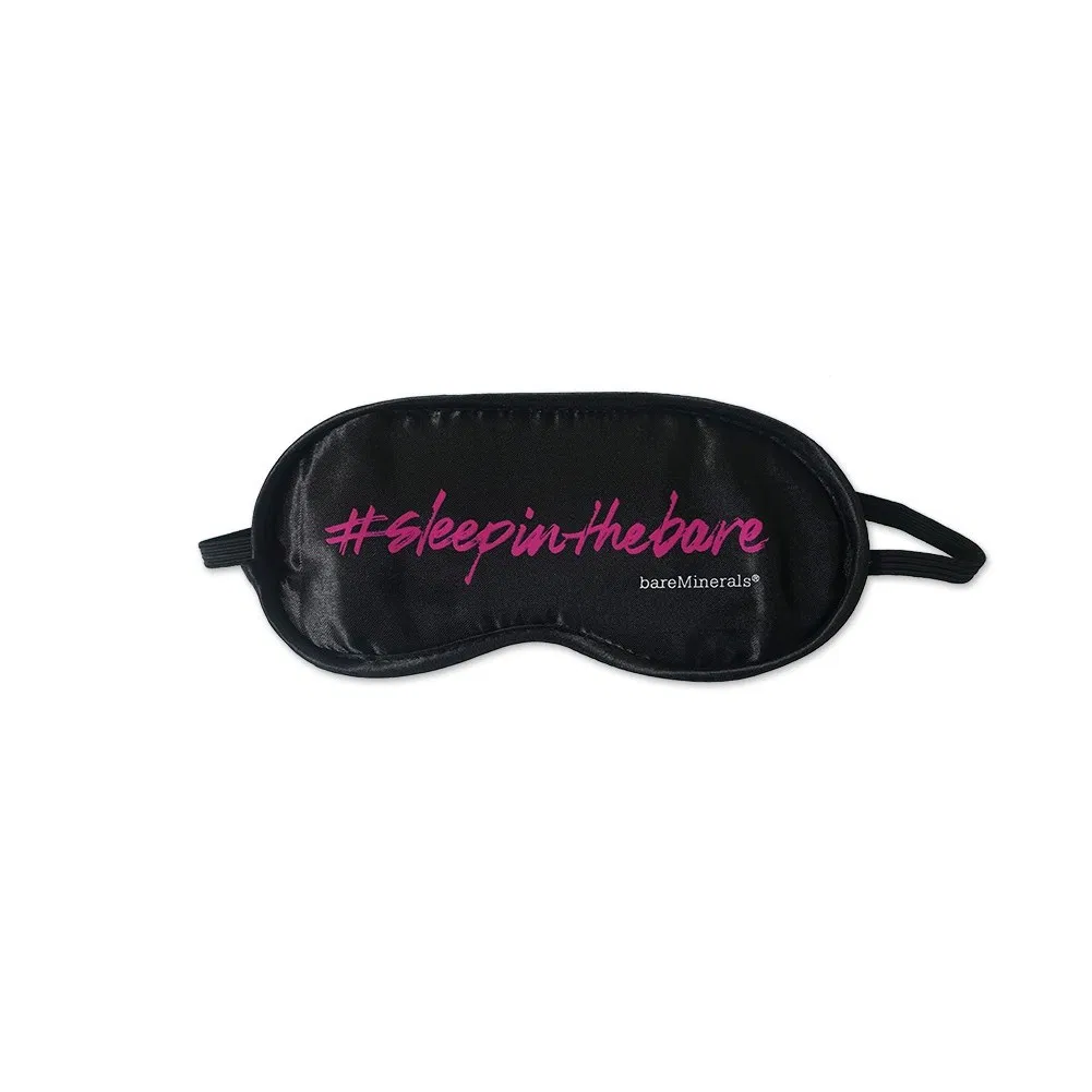 Laye Elastic Strap Under Soft Cool Silk Satin Leisure Sleeping Eye Mask