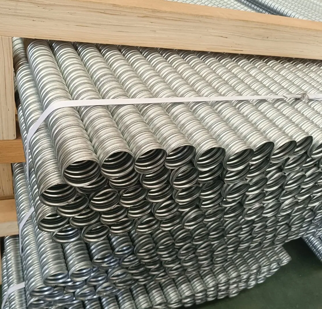 Post Tension Round Metal Material Galvanized Corrugated Duct