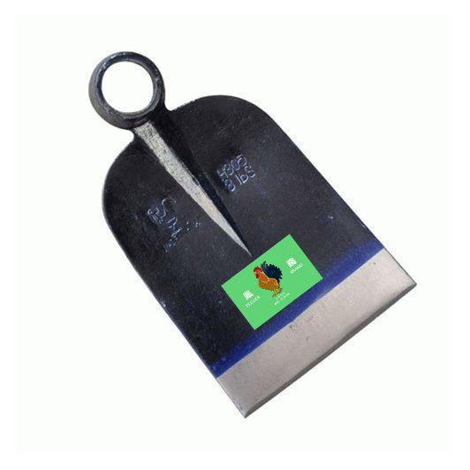 Manufacture Wholesale Black Painted Railway Steel Garden Hoes Farming Hoe H304 H305 B. Cock Hoe