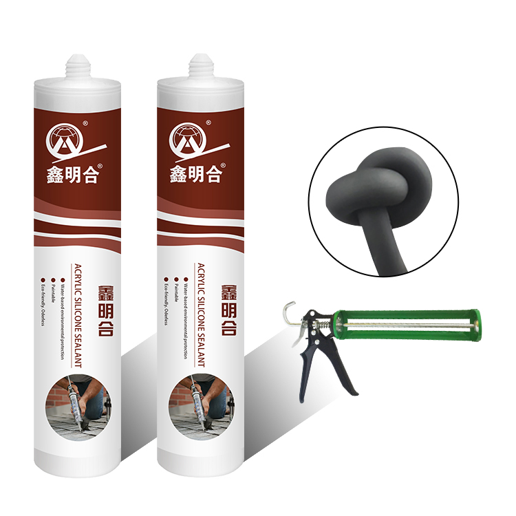 Sausage Fireproof White Air Duct Acrylic Paintable Gap Adhesives Mastic Sealants
