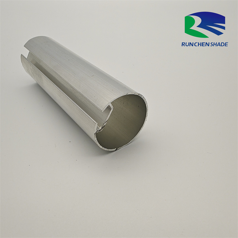 Cheap Price Motorized Electric Pipe for Rail 50mm Blind Shutter Aluminum Curtain Grooved Tube