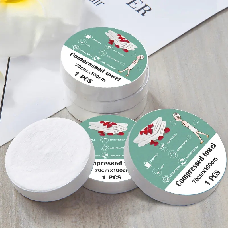 Custom Bath Towel Mini Compressed Face Towel Magic Compressed Towels