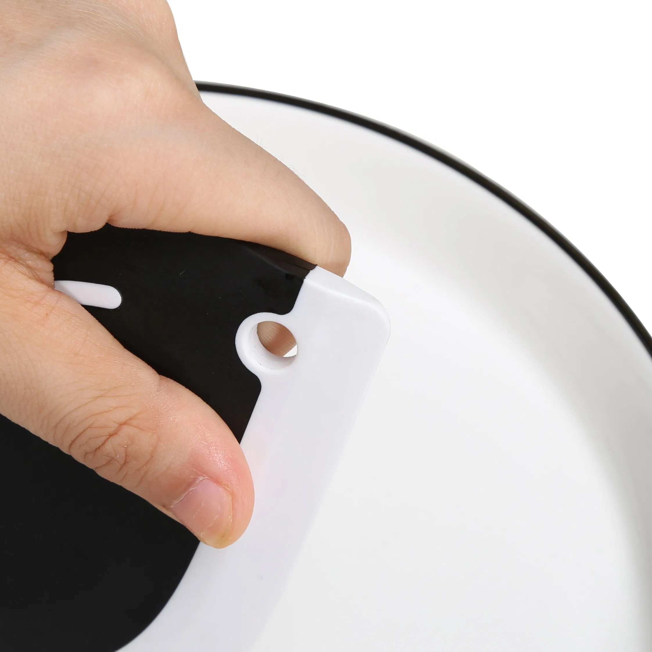 Kitchen Washing Cleaning Non Slip Easy to Clean Scraper Tool Pan Cup Dish Squeegee