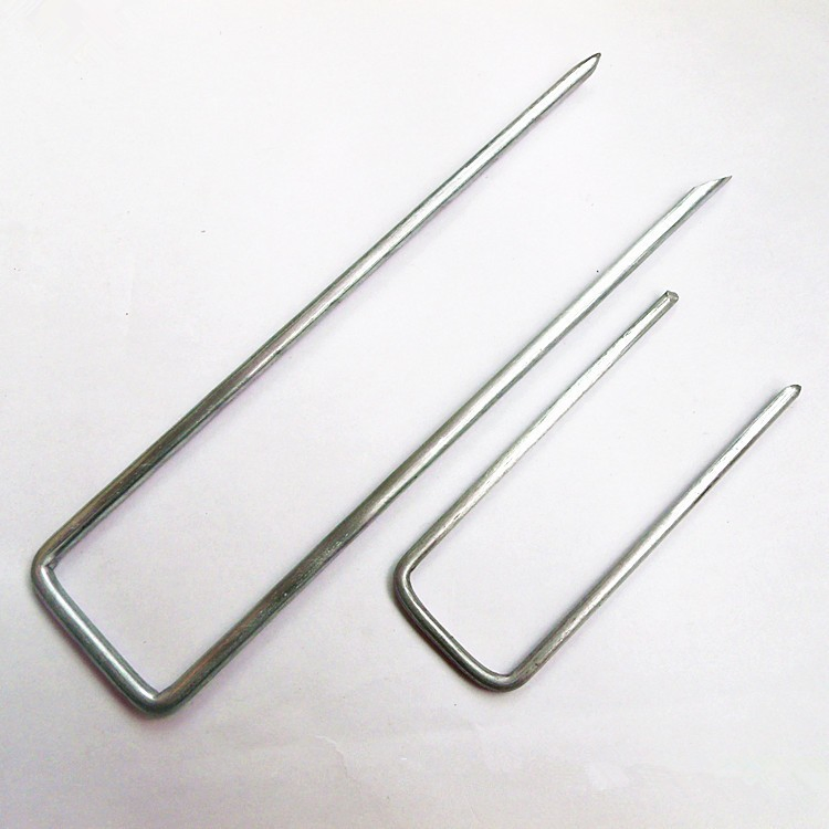 6 Inch U Type of Garden Landscape Staples for Grassland