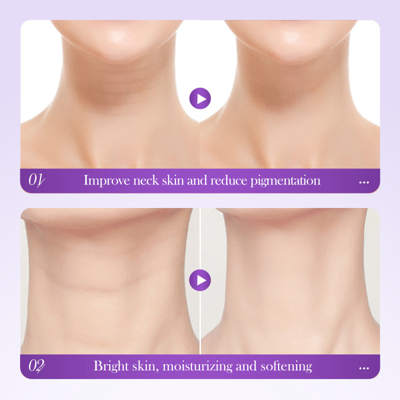 Custom Logo Organic Neck Care Anti-Wrinkle Anti-Aging Moisturizing Lifting Firming Whitening Nourishing Retinol Collagen Neck