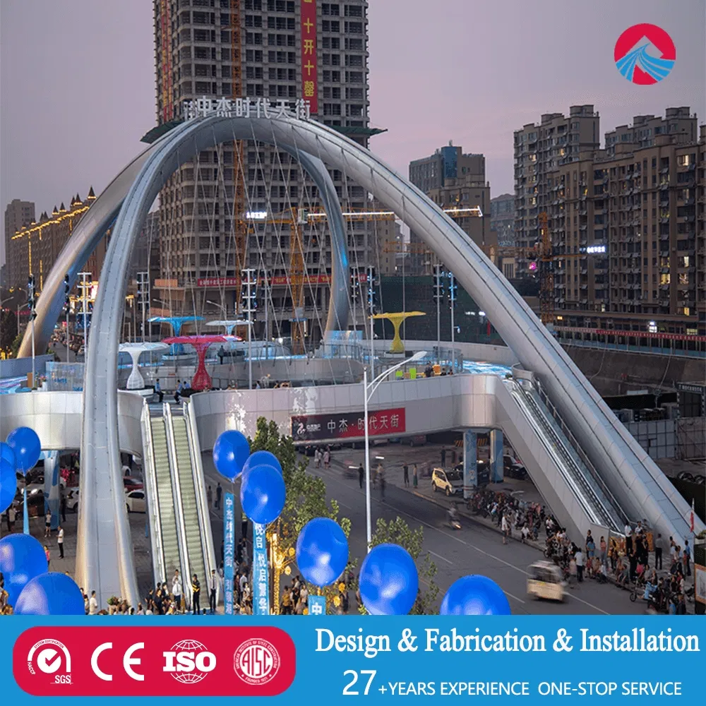 Heavy-Duty Steel Modular Bridge with Customizable Features for Global Markets