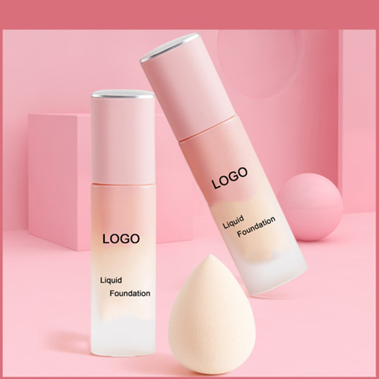 Professional Supplier Cosmetic Glossy Water Brightening Makeup Liquid Foundation