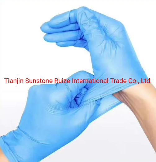 Nitrile Protective Inspection Gloves/Rubber Protective Latex Examination Gloves/Nitrile Vinyl Blend Gloves