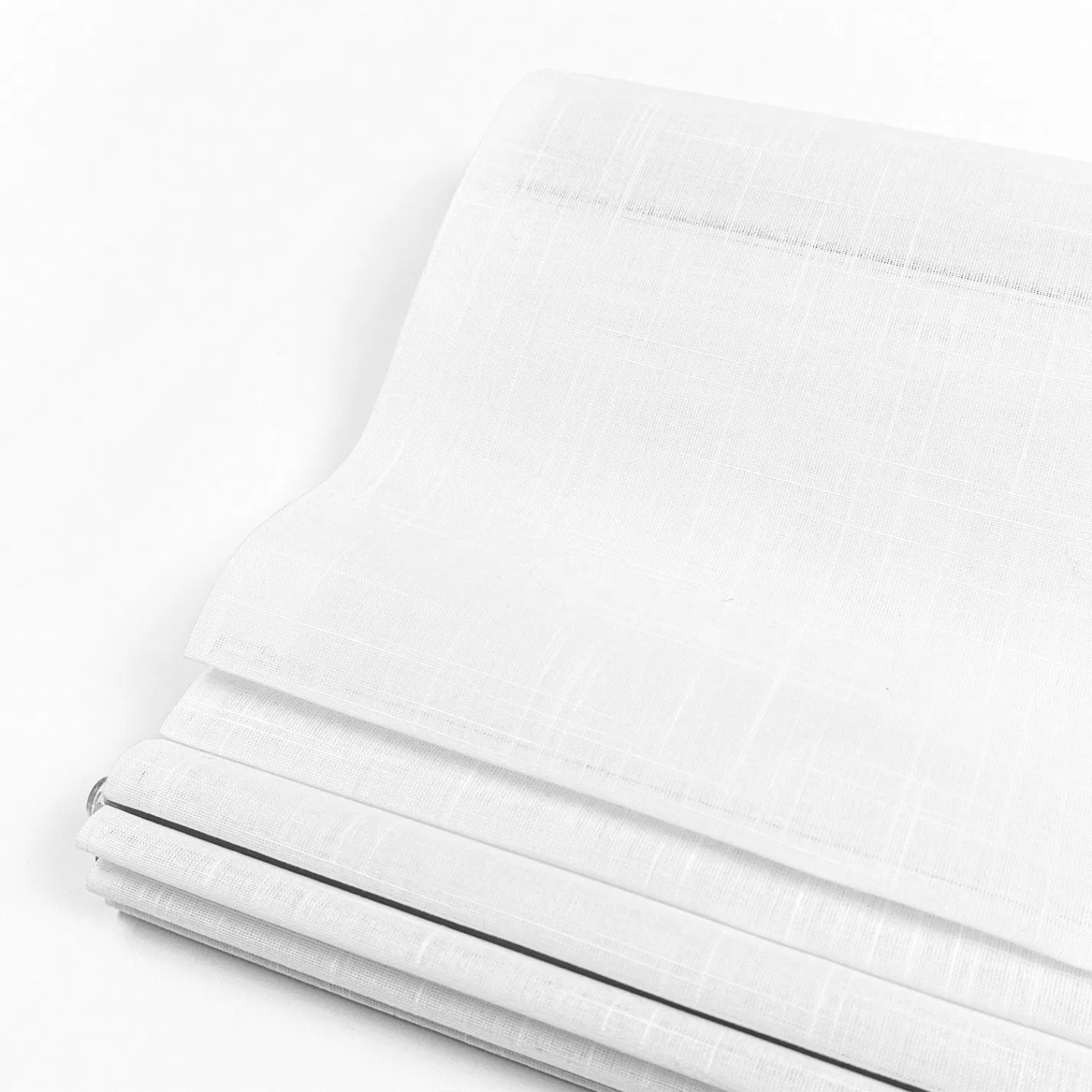 Sisheng Manual Roman Blinds Manual Control Custom Cordless Roman Shades for Indoor Windows