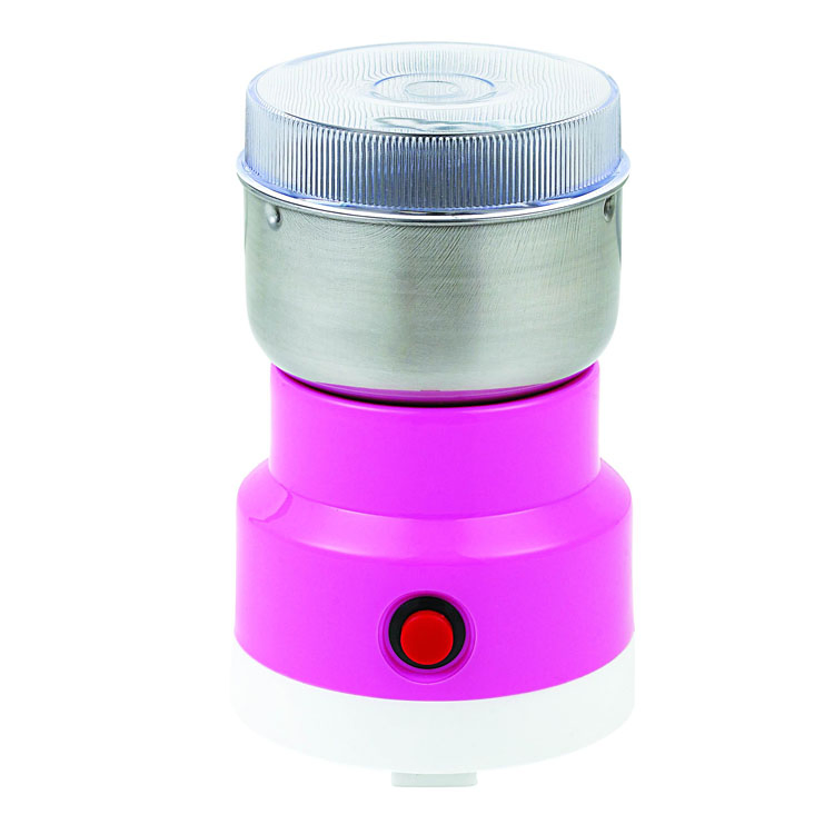 Dry Herbs and Coffee Nut Grain Grinders Food Processor Detachable Bowl Safety Lock Mini Mill Bean Grinder