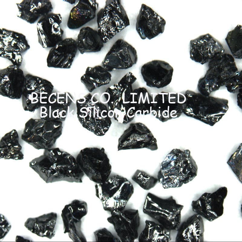 Wholesale 98.5% Black Silicon Carbide Bsic Sic Carborundum Refractory Metallurgy