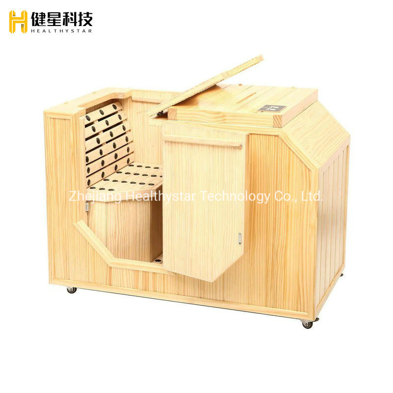 Инфракрасная сауна для дома HealthyStar (половинная)