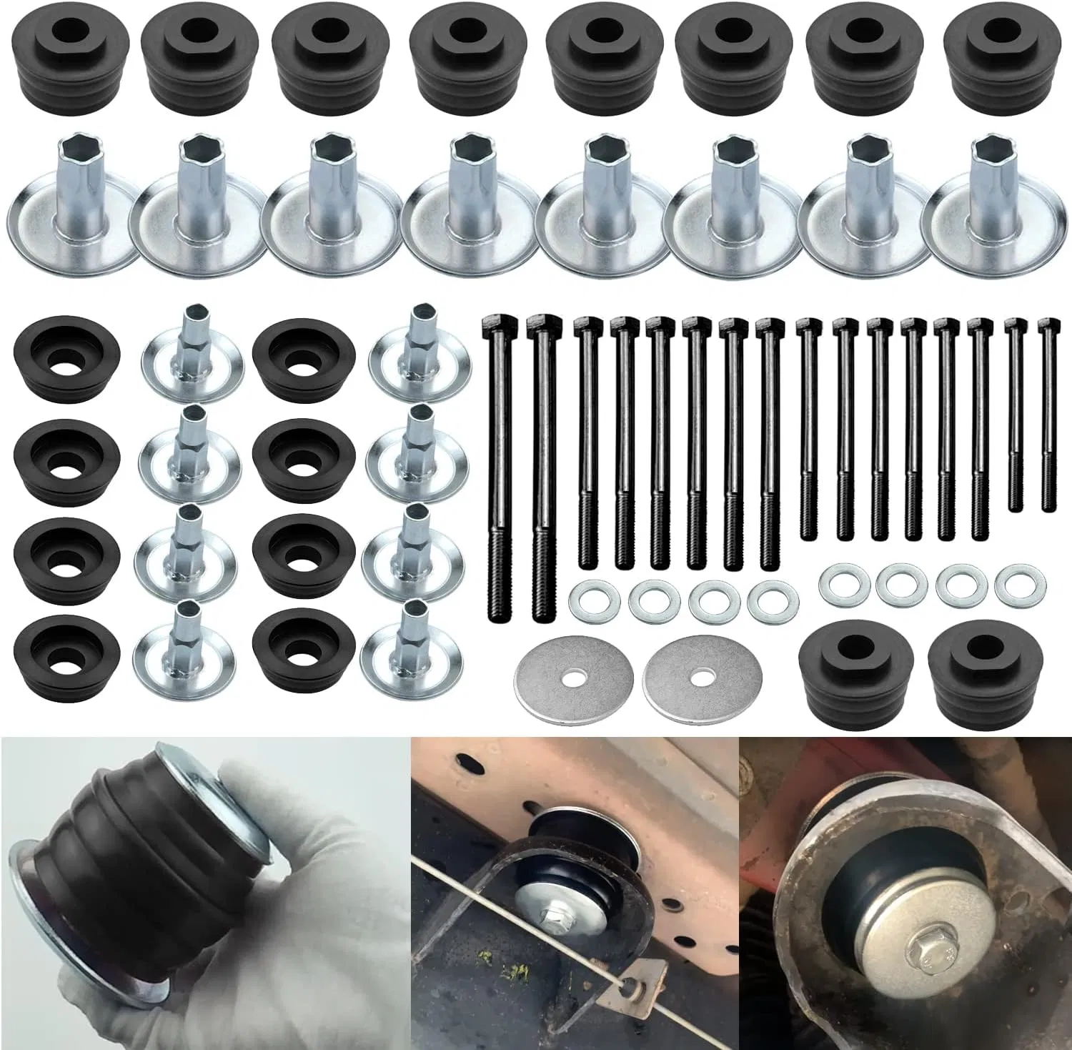 High-Performance Body Mount Bushing Kit for Ford F250 F350