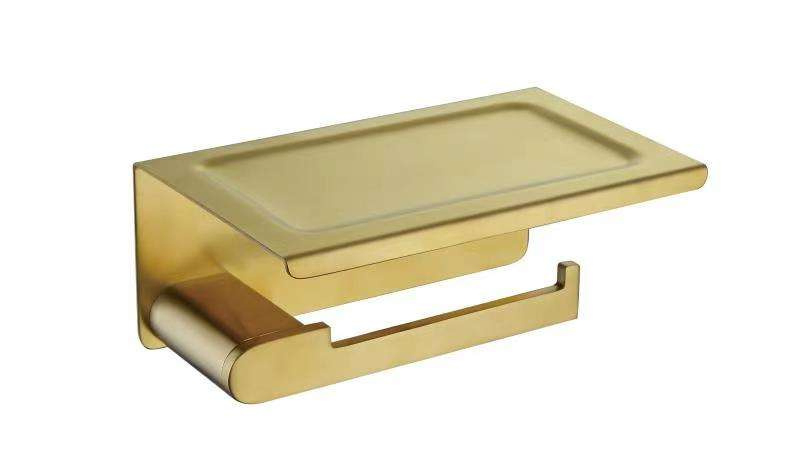 Комплект фурнитуры для ванной из нержавеющей стали, золото