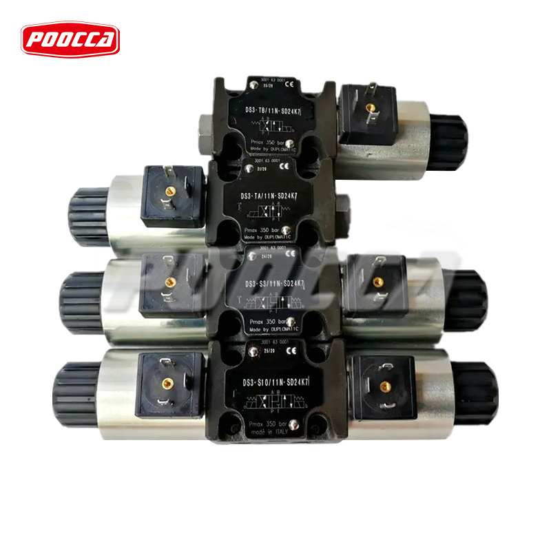 Гидравлический клапан соленоидный DS5-RK12N-D24K1 Poocca